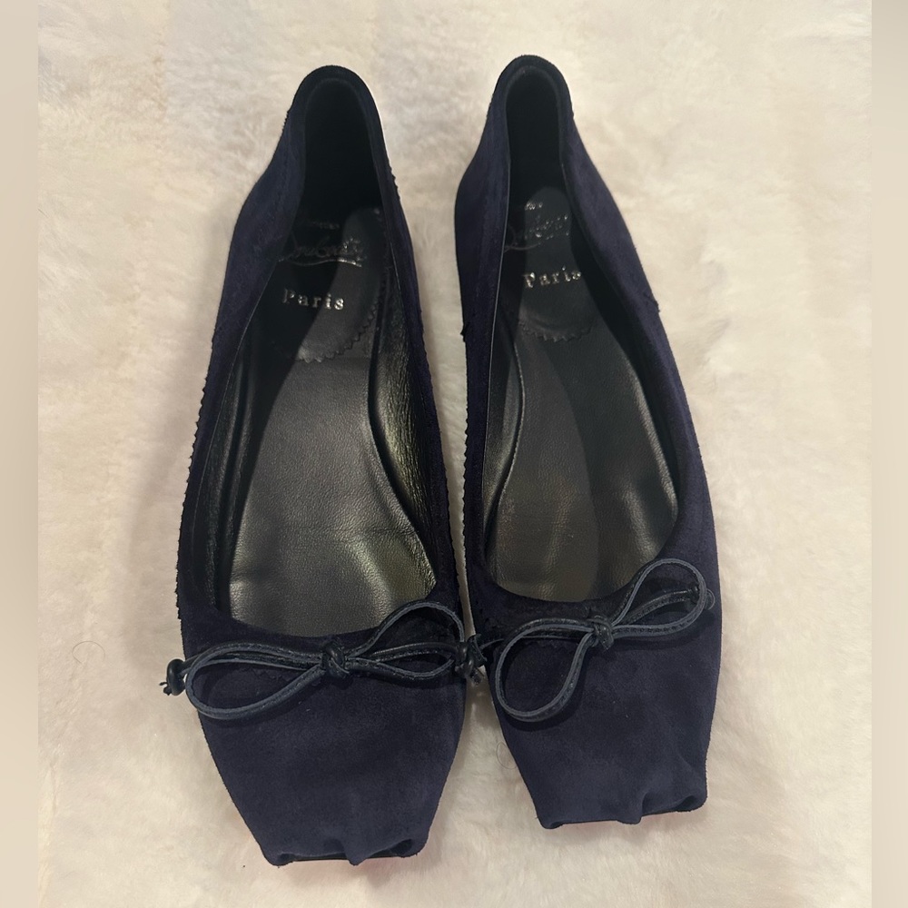 Christian Louboutin, Square Toe Ballet Flat